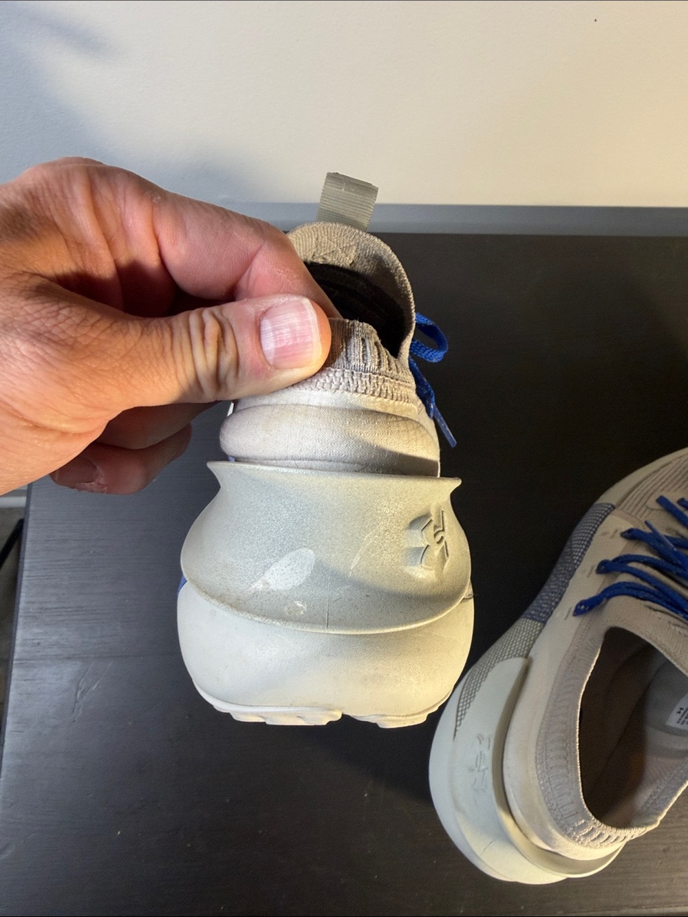 Under Armour HOVR Phantom 3 Reflect Grey Blue, 11.5 - Picture 12 of 15